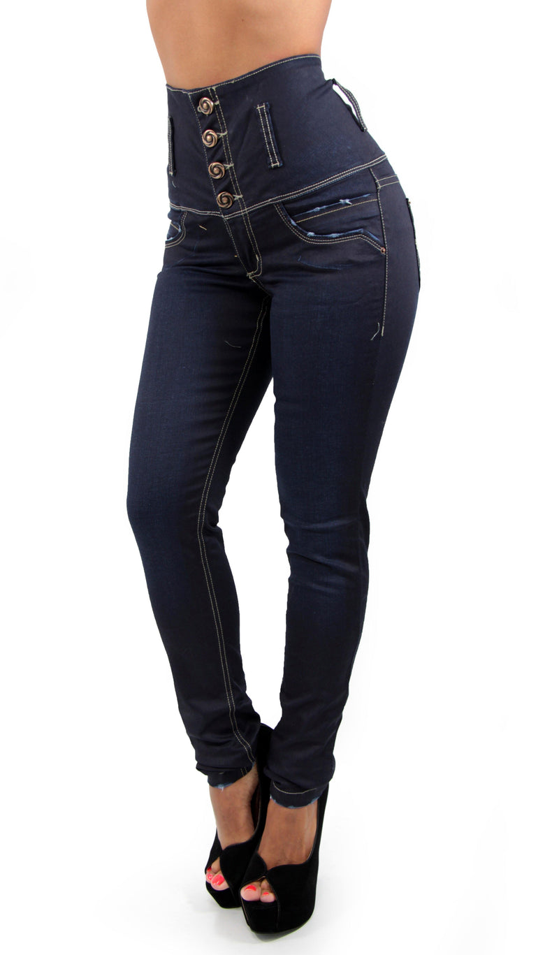 17352 Maripily High Waist Skinny Jean - Pompis Stores