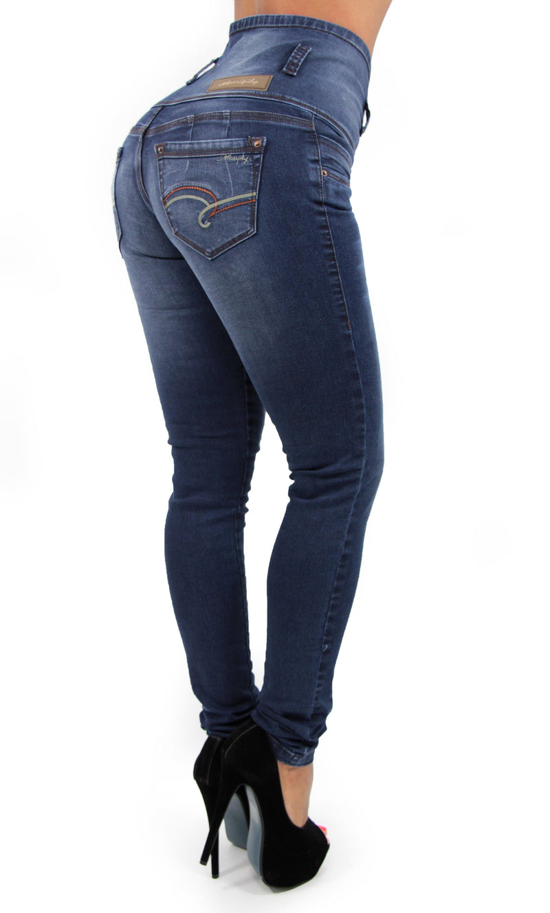 17353 Maripily High Waist Skinny Jean - Pompis Stores