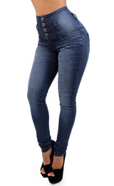 17353 Maripily High Waist Skinny Jean - Pompis Stores