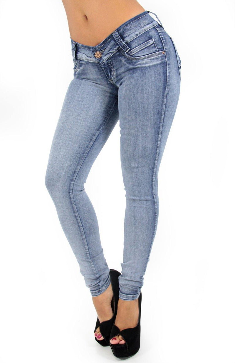 LAST ONE 17369 Maripily Skinny Jean - Pompis Stores