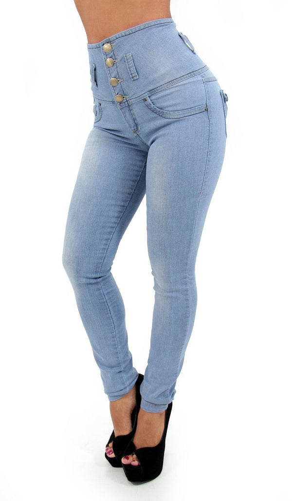 17393 Maripily High Waist Skinny Jean - Pompis Stores