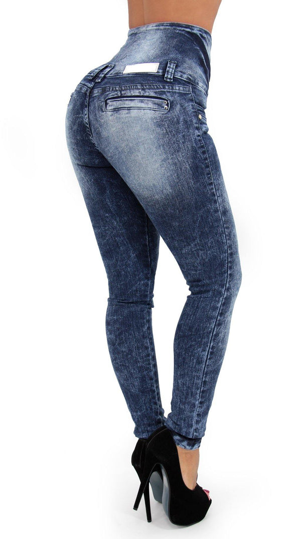 17394 Maripily High Waist Skinny Jean - Pompis Stores