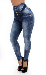 17394 Maripily High Waist Skinny Jean - Pompis Stores