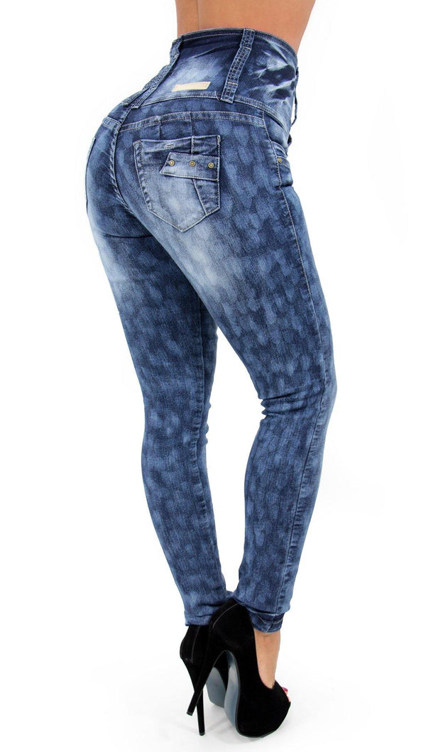 17396 Maripily High Waist Skinny Jean - Pompis Stores
