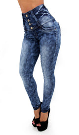 17396 Maripily High Waist Skinny Jean - Pompis Stores