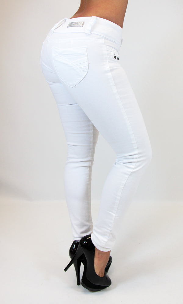 17560 White Maripily Skinny Jean