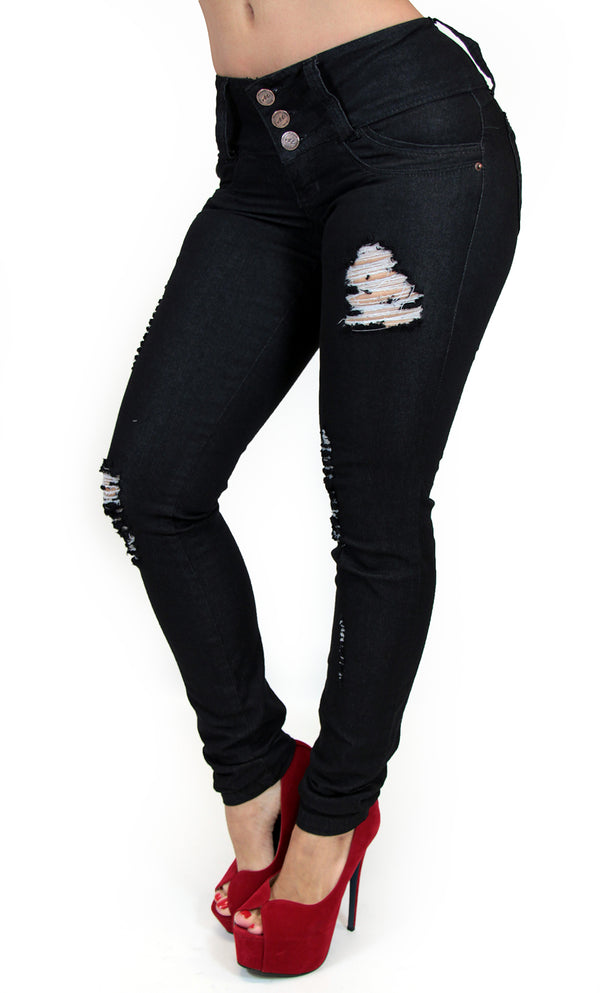 17568 Destroyed Maripily Skinny Jean