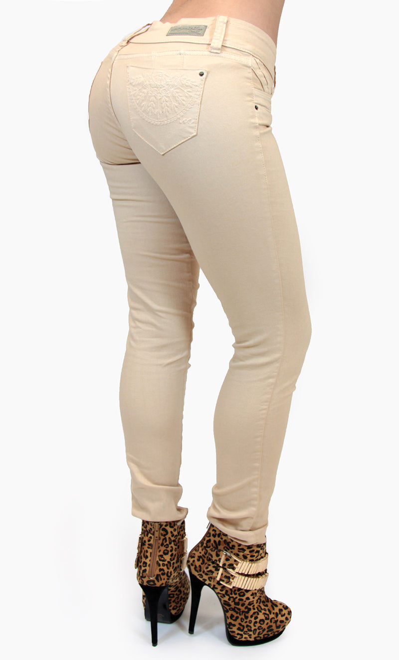 17576 Colored Maripily Skinny Jean