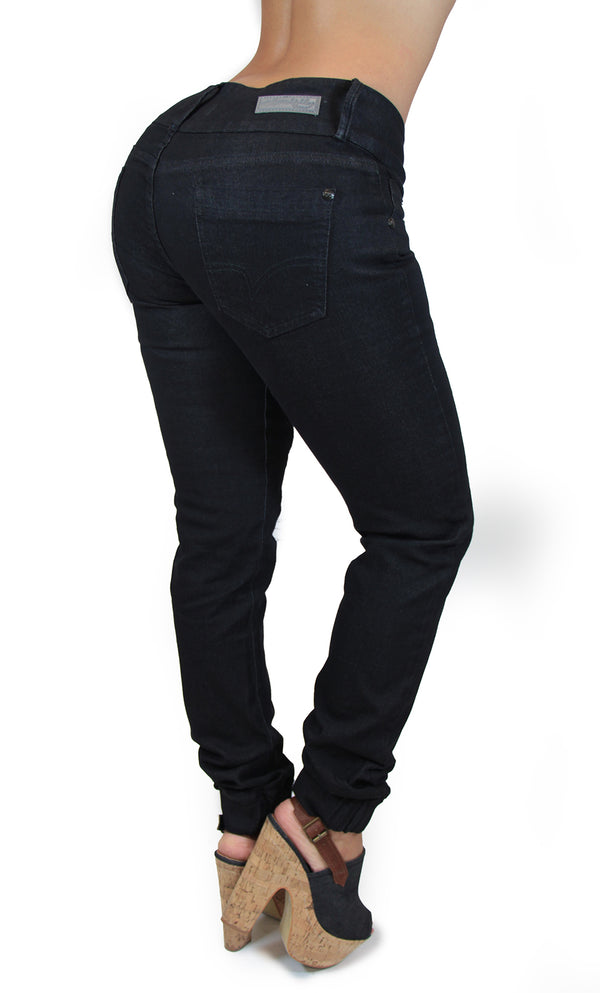 17628 Patchwork Jogger Pant Maripily Jean