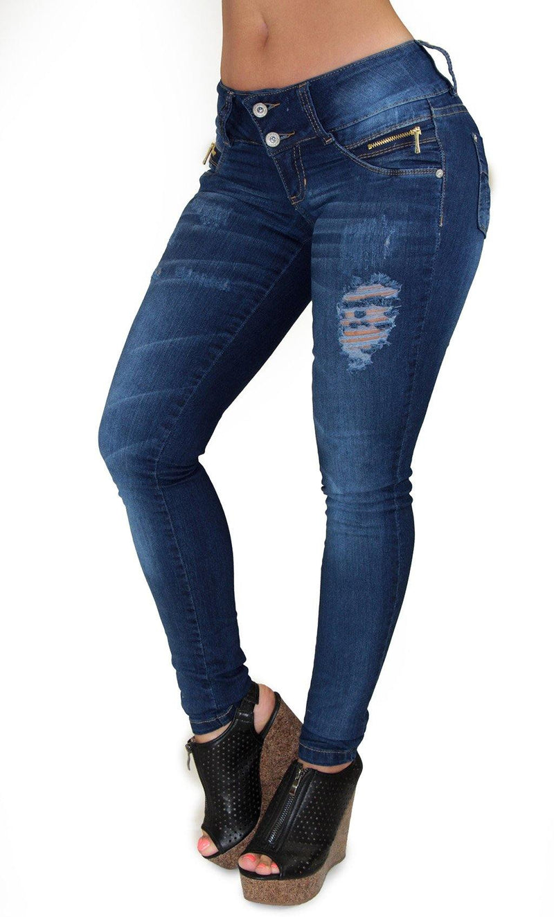 17657 Zippered Maripily Skinny Jean