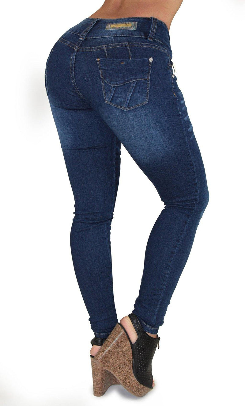 17657 Zippered Maripily Skinny Jean - Pompis Stores
