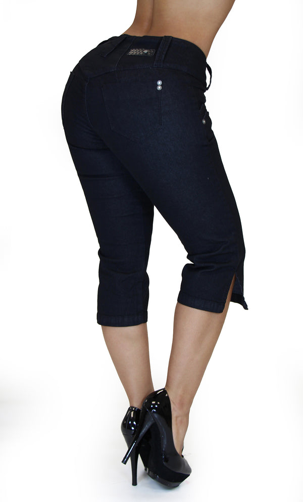 17741 Black Capri Maripily Jean