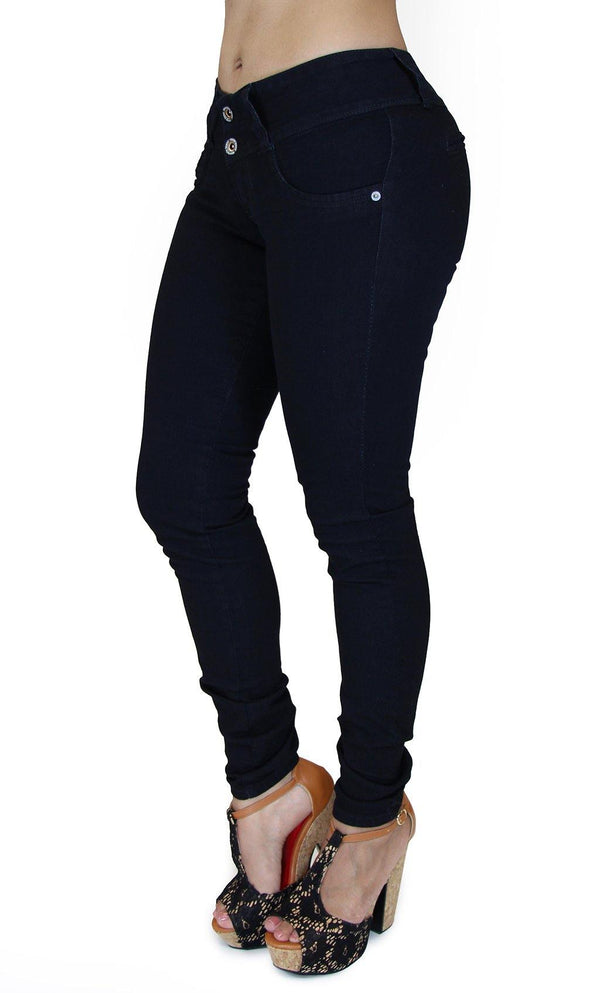 17793 Maripily Black Skinny Jean