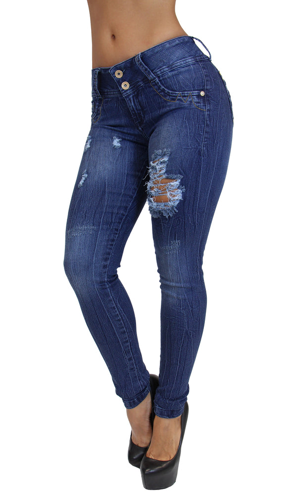 17803 Maripily Destroyed Skinny Jean