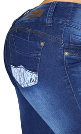 17862 Maripily Lace Skinny Jean