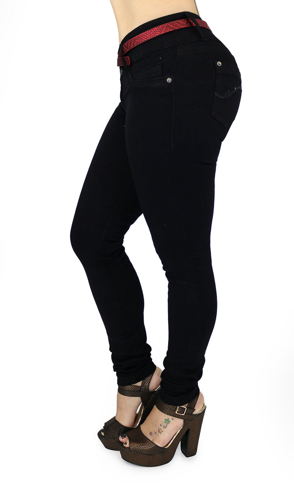17918 Maripily Black Skinny Jean