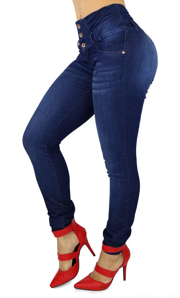 17970 Maripily Tummy Control High Rise Butt Lifting Skinny Jean