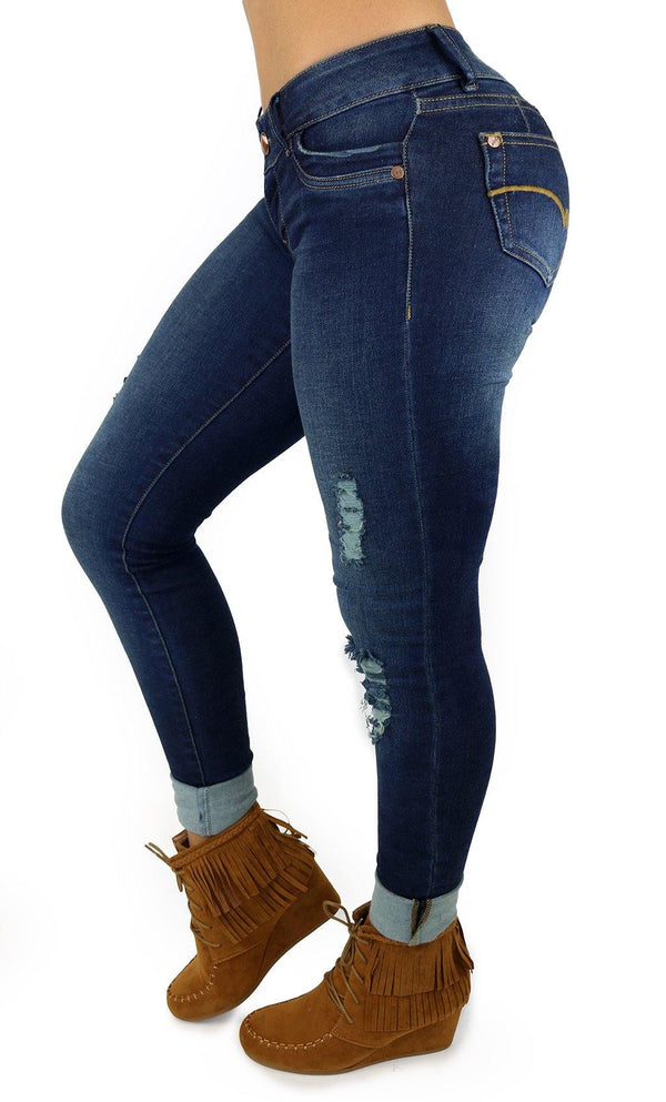 17984 Maripily Destroyed Skinny Jean