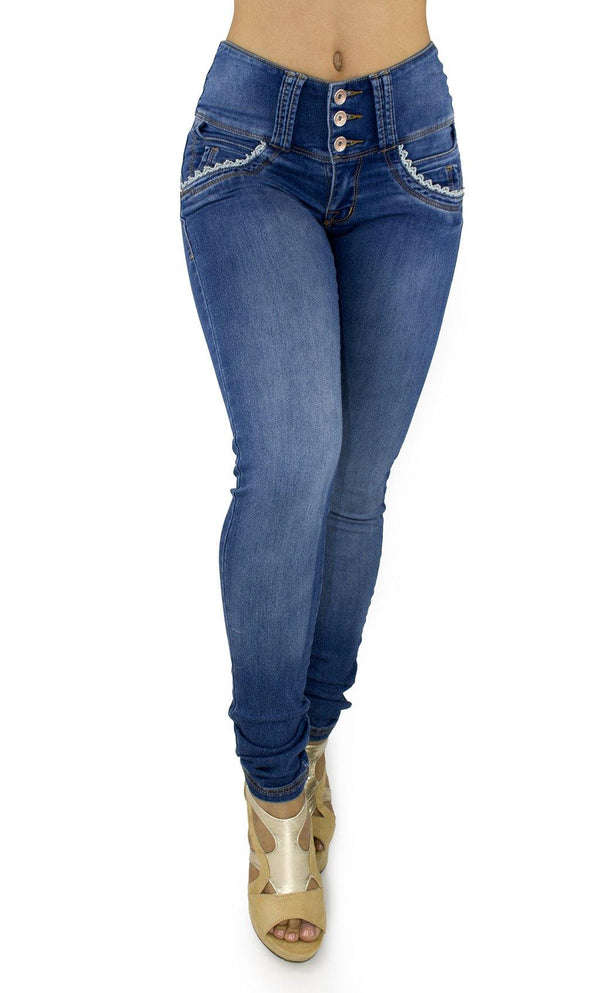 17997 Maripily Women Butt Lifting Skinny Jean