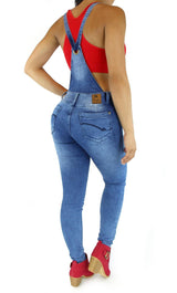 18004 Maripily Women Overall Butt Lifting Skinny Jean - Pompis Stores