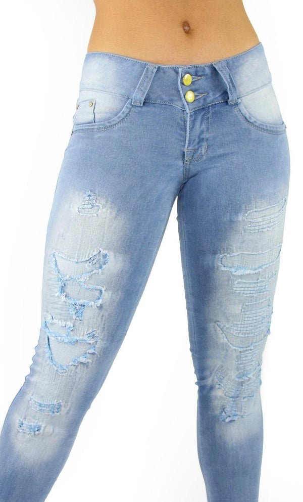 18073 Maripily Women's Butt Lifting Skinny Jean