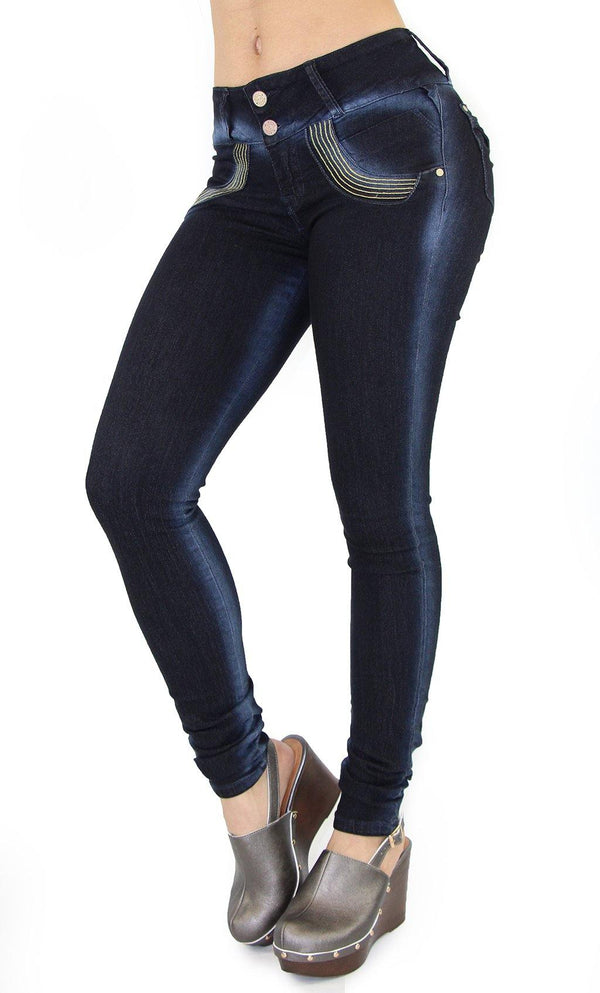 18417 Maripily Women's Butt Lifting Skinny Jean