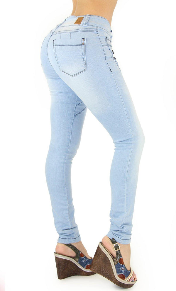 18424 Maripily Women's Butt Lifting Skinny Jean