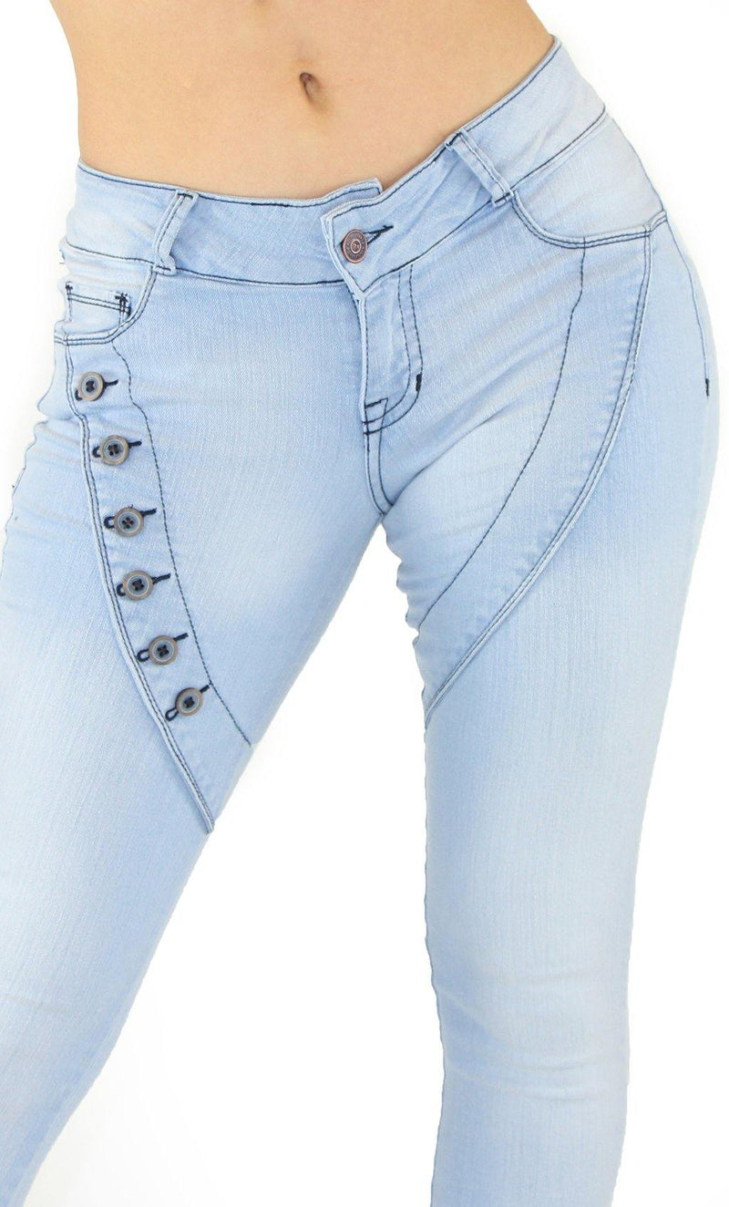 18424 Maripily Women's Butt Lifting Skinny Jean