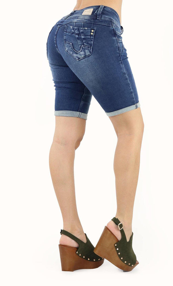 18591 Maripily Women’s Bermuda Denim