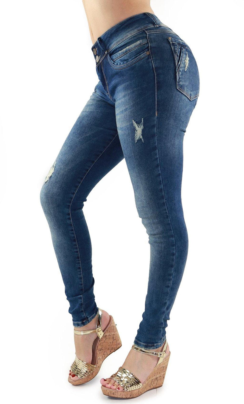 18809 Skinny Jeans Women Maripily Rivera