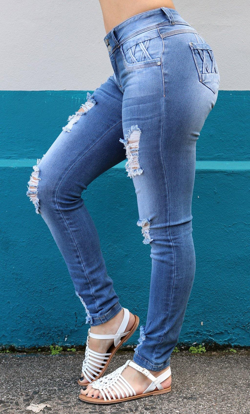 18843 Skinny Jeans Women Maripily Rivera