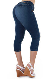 18903 Capri Skinny Jeans Women Maripily Rivera