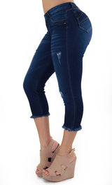 18914 Capri Skinny Jeans Women Maripily Rivera
