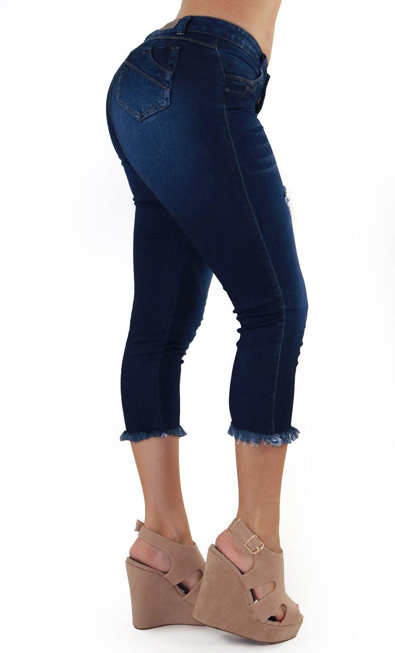 18914 Capri Skinny Jeans Women Maripily Rivera