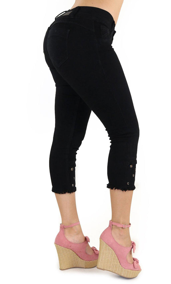 18995 Capri Skinny Jeans Women Maripily Rivera