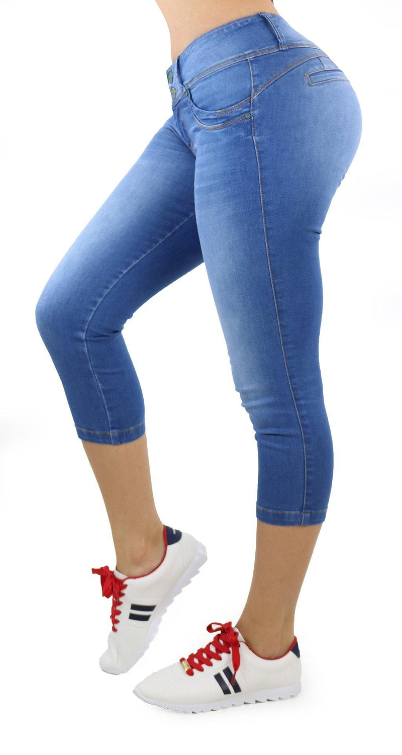 19025 Capri Skinny Jeans Women Maripily Rivera