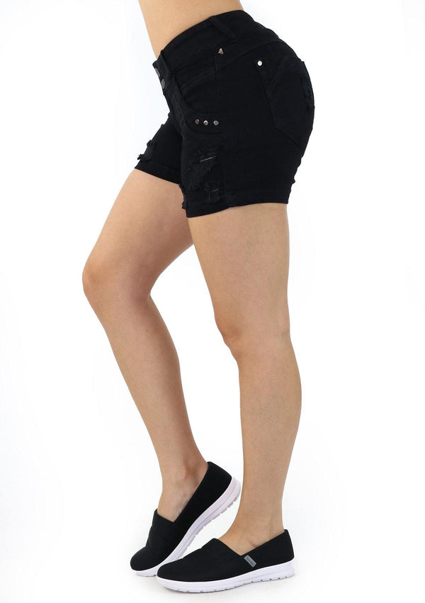 19276 Denim Short by Maripily Rivera