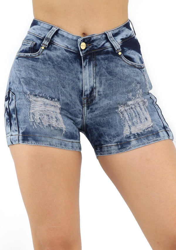 19514 Denim Short by Maripily Rivera