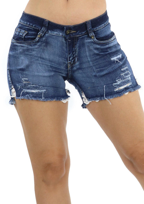 19591 Denim Short by Maripily Rivera