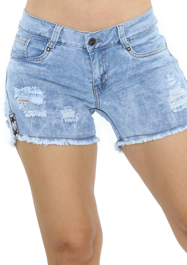19592 Denim Short by Maripily Rivera