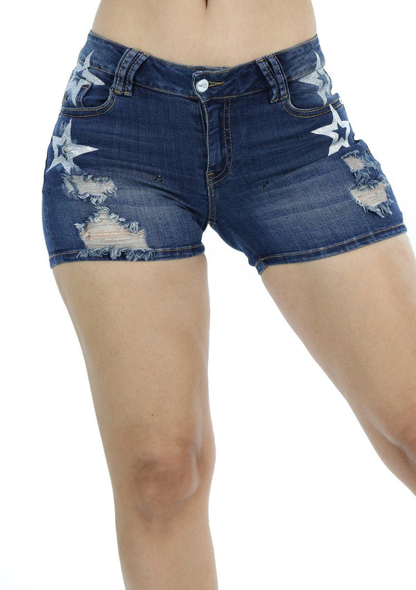 19635 Denim Short by Maripily Rivera
