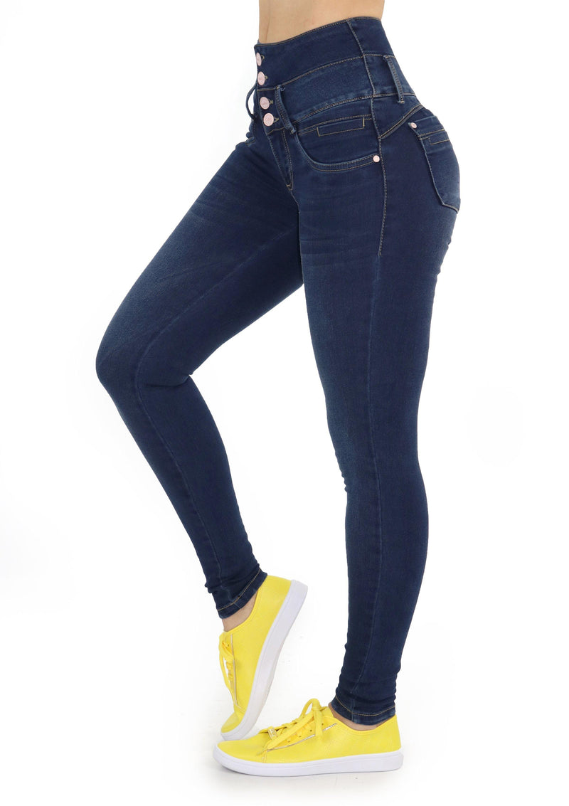 19638 Skinny Jean by Maripily Rivera (Cinturilla) - Pompis Stores