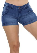 19671 Denim Short by Maripily Rivera - Pompis Stores
