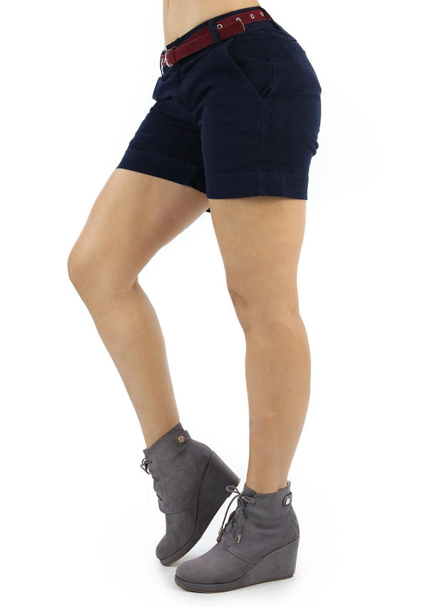 19694 Navy Short by Maripily Rivera - Pompis Stores