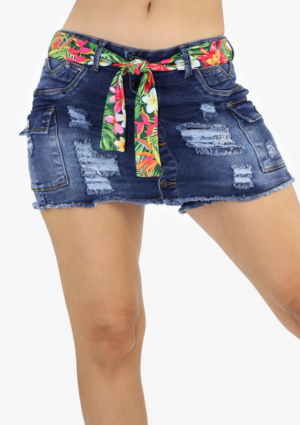 19816 Falda Pantalón by Maripily Rivera - Pompis Stores