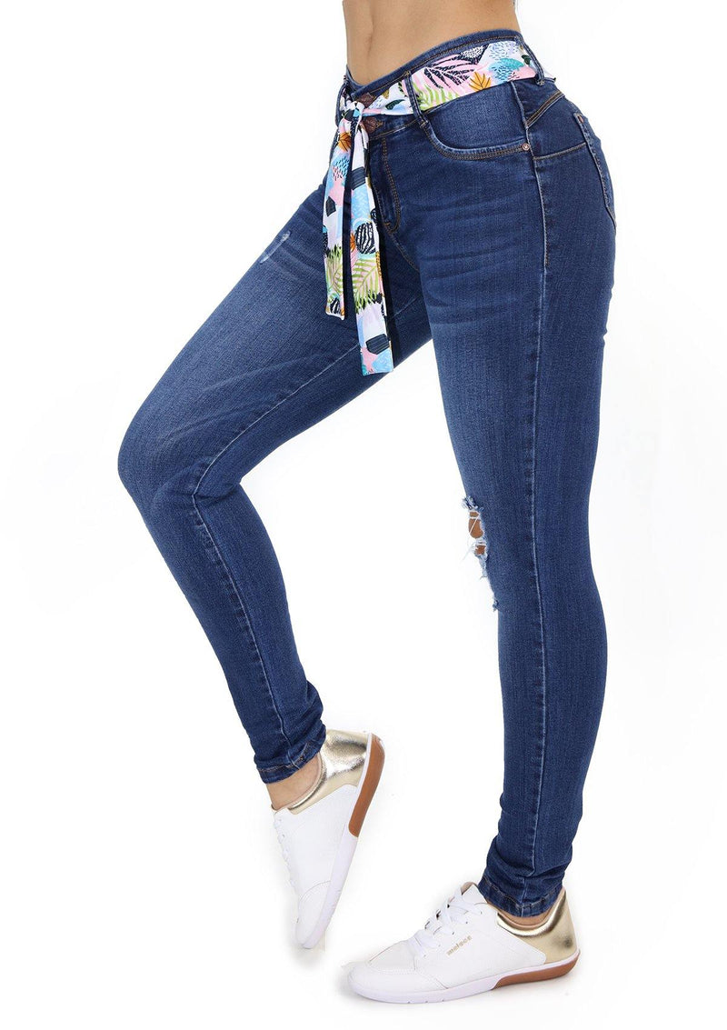 19820 Skinny Jean by Maripily Rivera - Pompis Stores