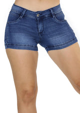 19830 Denim Short by Maripily Rivera - Pompis Stores