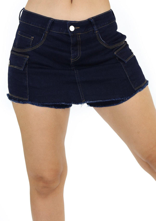 19889 Pockets Falda Pantalón by Maripily Rivera - Pompis Stores