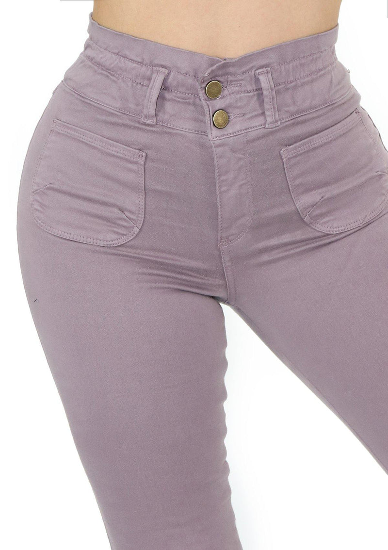 19926 Mauve Skinny Jean by Maripily Rivera (Jogger) - Pompis Stores