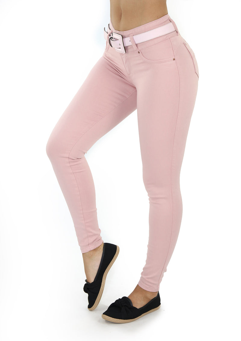 20123 Pink Skinny Jean (Long) by Maripily Rivera